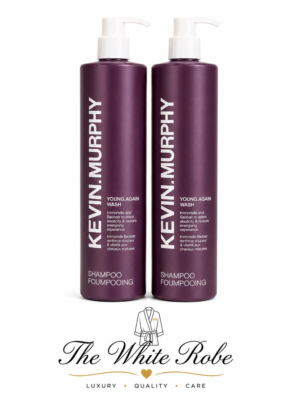 (2 Pack) KEVIN.MURPHY Young.Again Wash Shampoo 12 fl.oz.